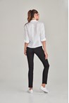 SCRIPT JEAN CTN POLY ELASTANE STCH DENIM - black