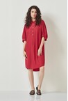 STRIKE DRESS - raspberry