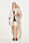 FRILL SHORT - sand