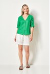 FRILL SHORT - white