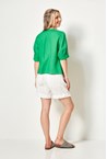 FRILL SHORT - white