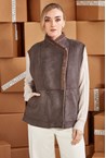 SWITCH VEST - gunmetal