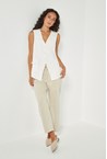 LORETTA VEST - white