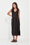 CORDELIA DRESS - black