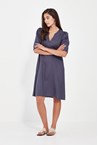 BECKY DRESS - denim