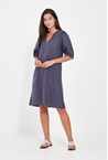 BECKY DRESS - denim