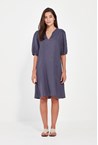 BECKY DRESS - denim