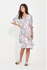 ILLUSION DRESS - white