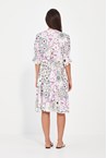 ILLUSION DRESS - white