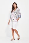 ILLUSION TOP - white