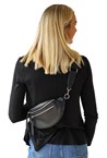 CROSS BELT BAG - black