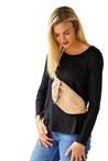CROSS BELT BAG - caramel