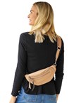 CROSS BELT BAG - caramel
