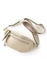 CROSS BELT BAG - stone