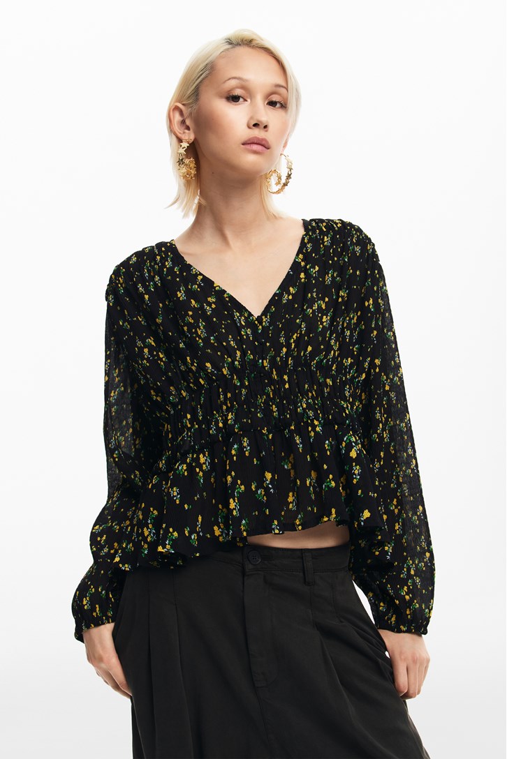 FLORAL PRINT BLOUSE