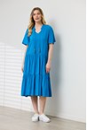 EMANI DRESS - turquoise