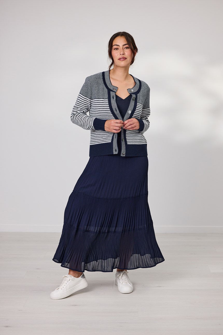 PLEATED SKIRT