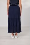 PLEATED SKIRT - ink