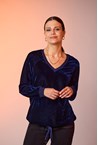VELVET TOP - midnight