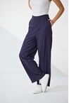 SIENA WIDE LEG PANT - navy