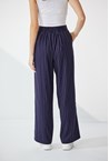 SIENA WIDE LEG PANT - navy