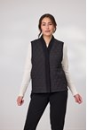 PUFFER VEST - black