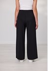 POLO WIDE LEG PANT - black