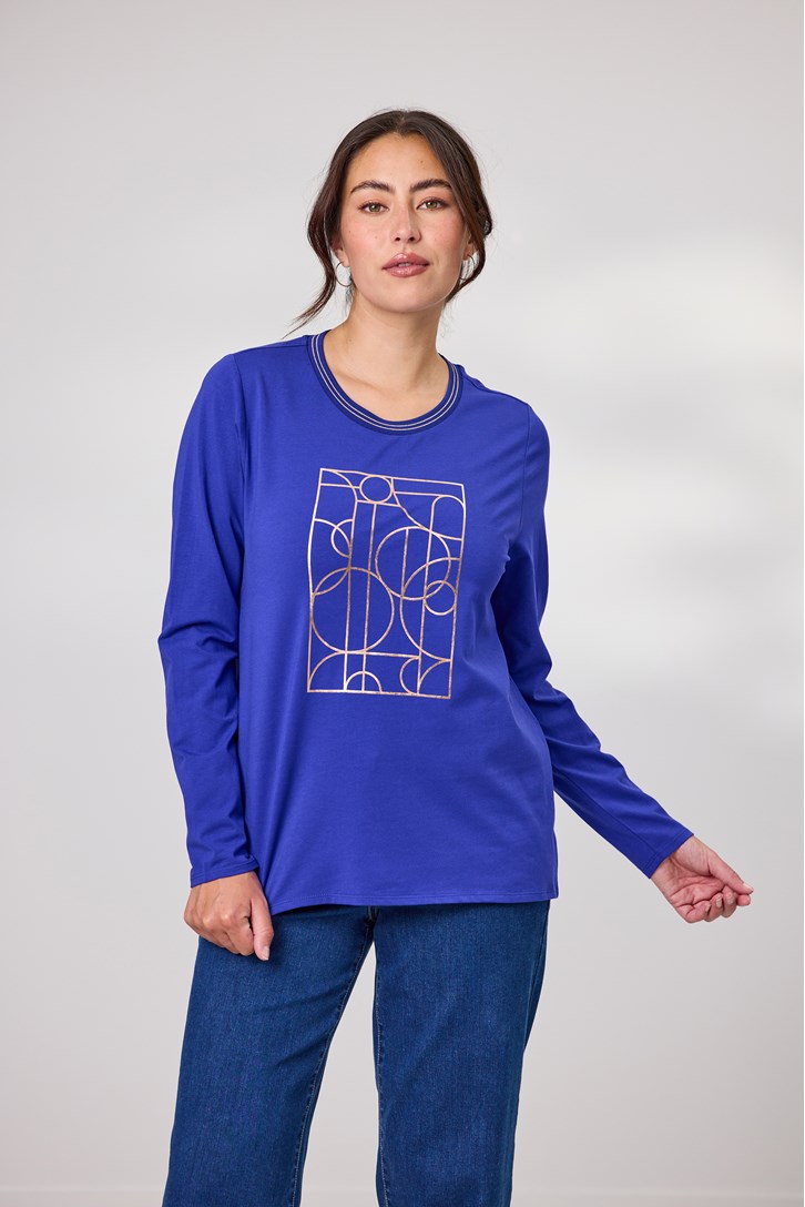 MARY PRINTED TOP