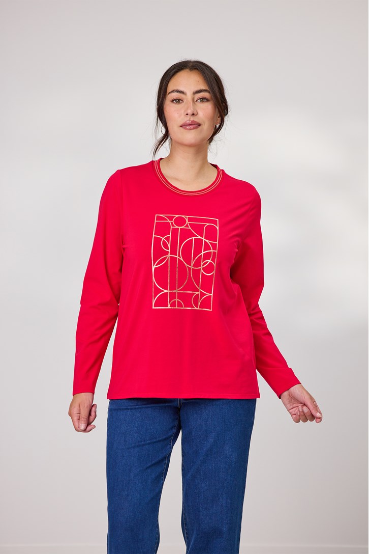 MARY PRINTED TOP