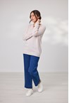 CARTER V NECK - oyster