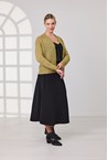 POINTELLE CARDIGAN - pistachio