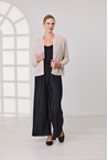 POINTELLE CARDIGAN - sand
