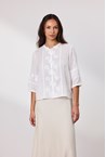 GRACE BLOUSE - ivory