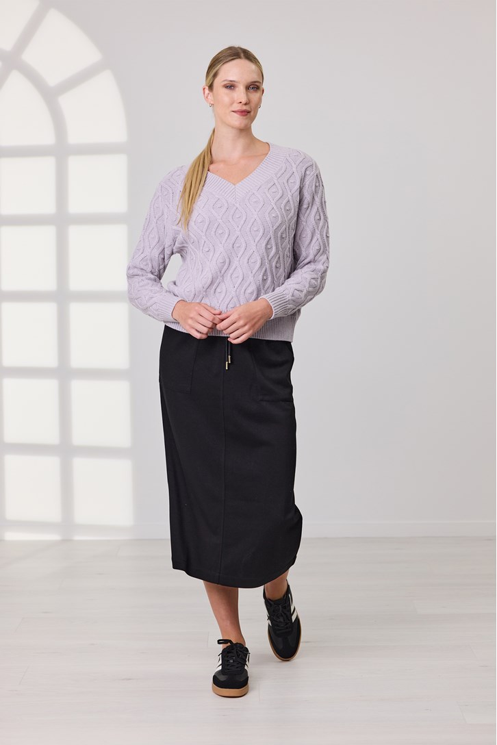 PAIGE PONTI SKIRT