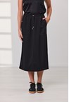 PAIGE PONTI SKIRT - black