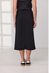 PAIGE PONTI SKIRT - black