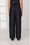 PETRA PLEAT PANT - black