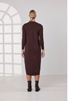 EVA DRESS - espresso