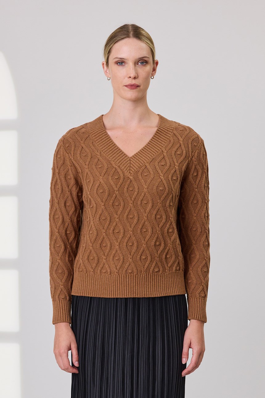 TEXTURED JUMPER