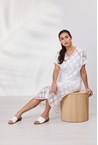 TEGAN SKIRT - ivory