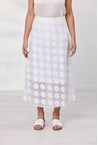 TEGAN SKIRT - ivory