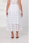 TEGAN SKIRT - ivory