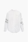 SCRIPT SHIRT - white