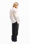 SCRIPT SHIRT - white