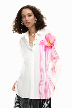 PINK FLOWER SHIRT