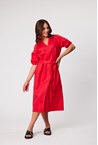 MILANO DRESS - raspberry