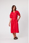 MILANO DRESS - raspberry