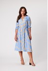 SAVANNA DRESS - blue