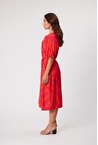 SAVANNA DRESS - raspberry