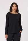 MOSAIC TOP - black